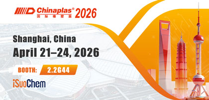 A iSuoChem estará expondo na Chinaplas 2026 amanhã.